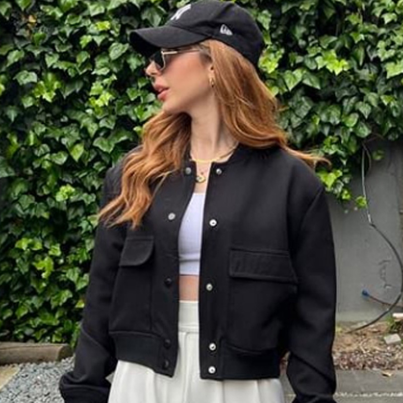 HXAO Chaqueta Bomber para Muje - Women'S Fashion Bomber Jacket reseña y precio