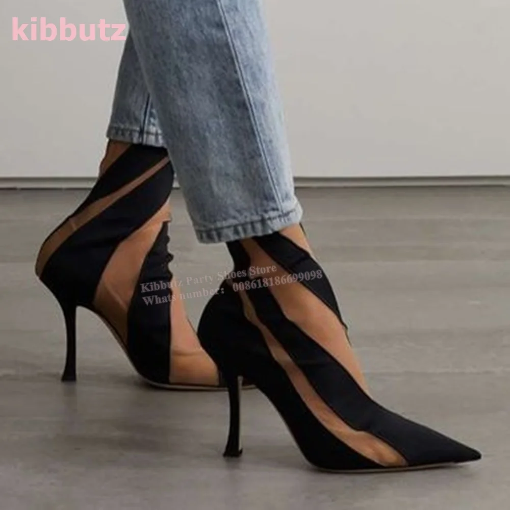Botines de calcetín con panele - Women'S Fashion Socks reseña y precio