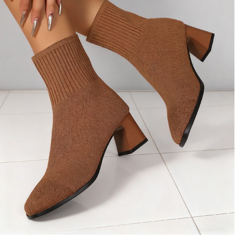 Botines de punto con punta cua - Women'S Fashion Socks reseña y precio