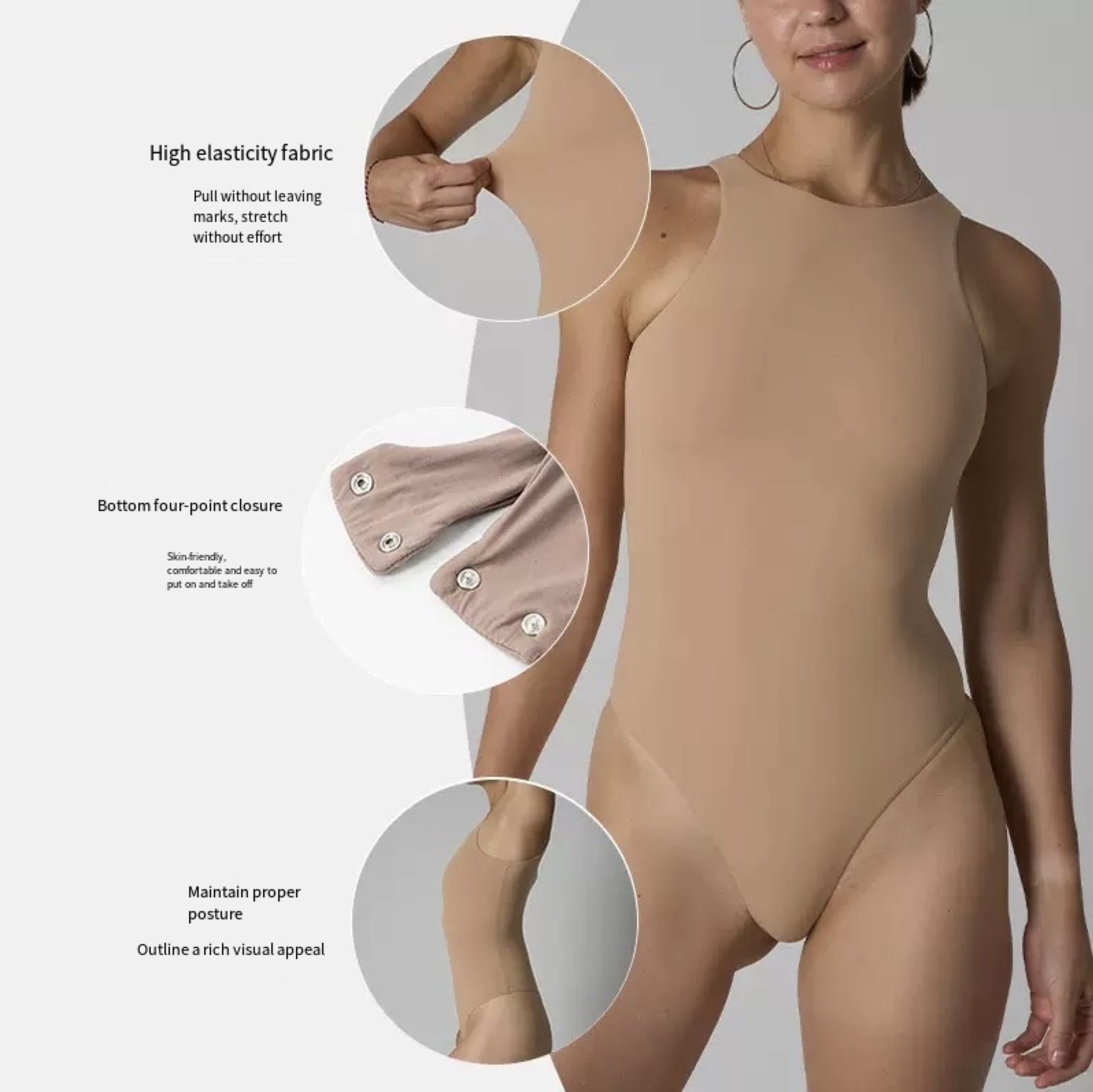 Body de cuello alto Y2K con co - Turtleneck Bodysuit reseña y precio