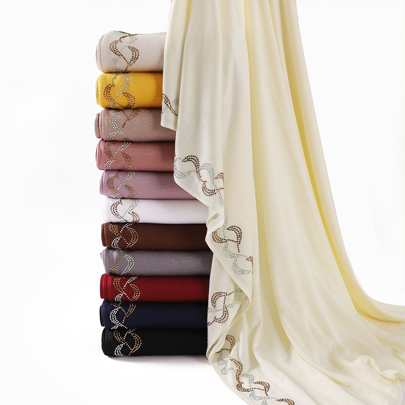 Nuevo Hijab de diamantes de im - Women'S Fashion Jersey reseña y precio