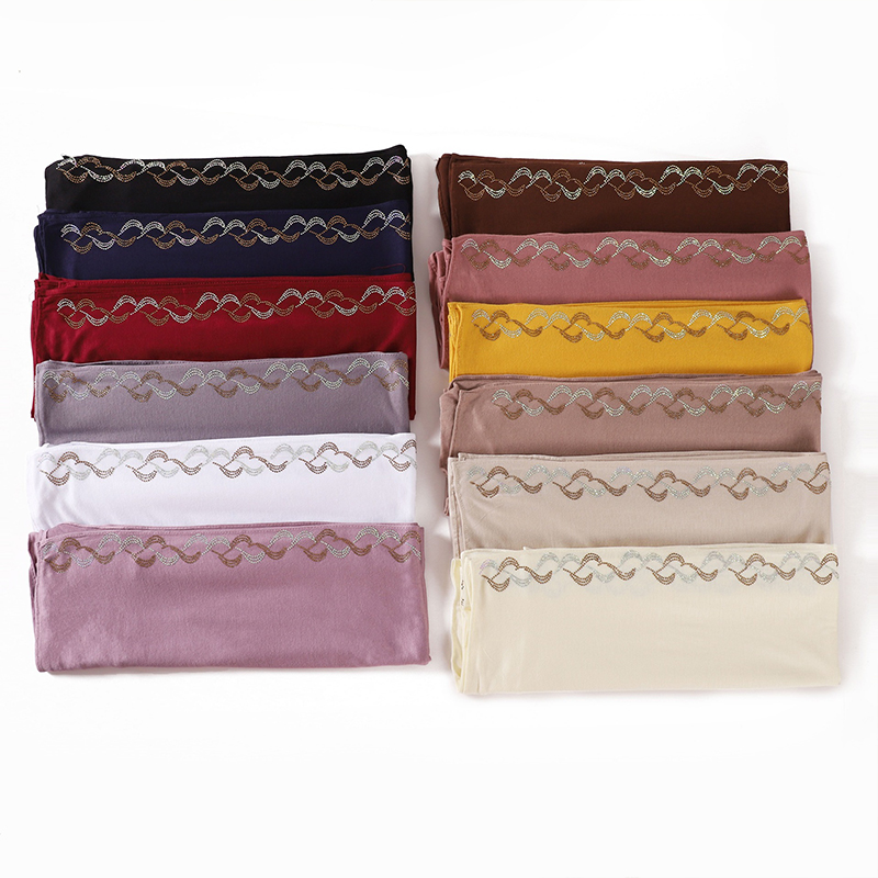 Nuevo Hijab de diamantes de im - Women'S Fashion Jersey reseña y precio