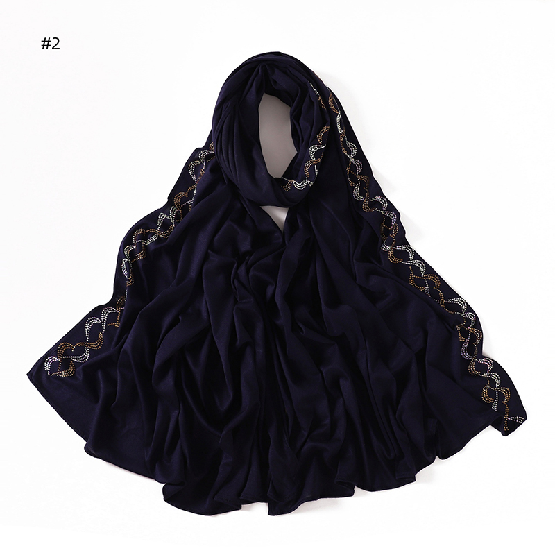 Nuevo Hijab de diamantes de im - Women'S Fashion Jersey reseña y precio