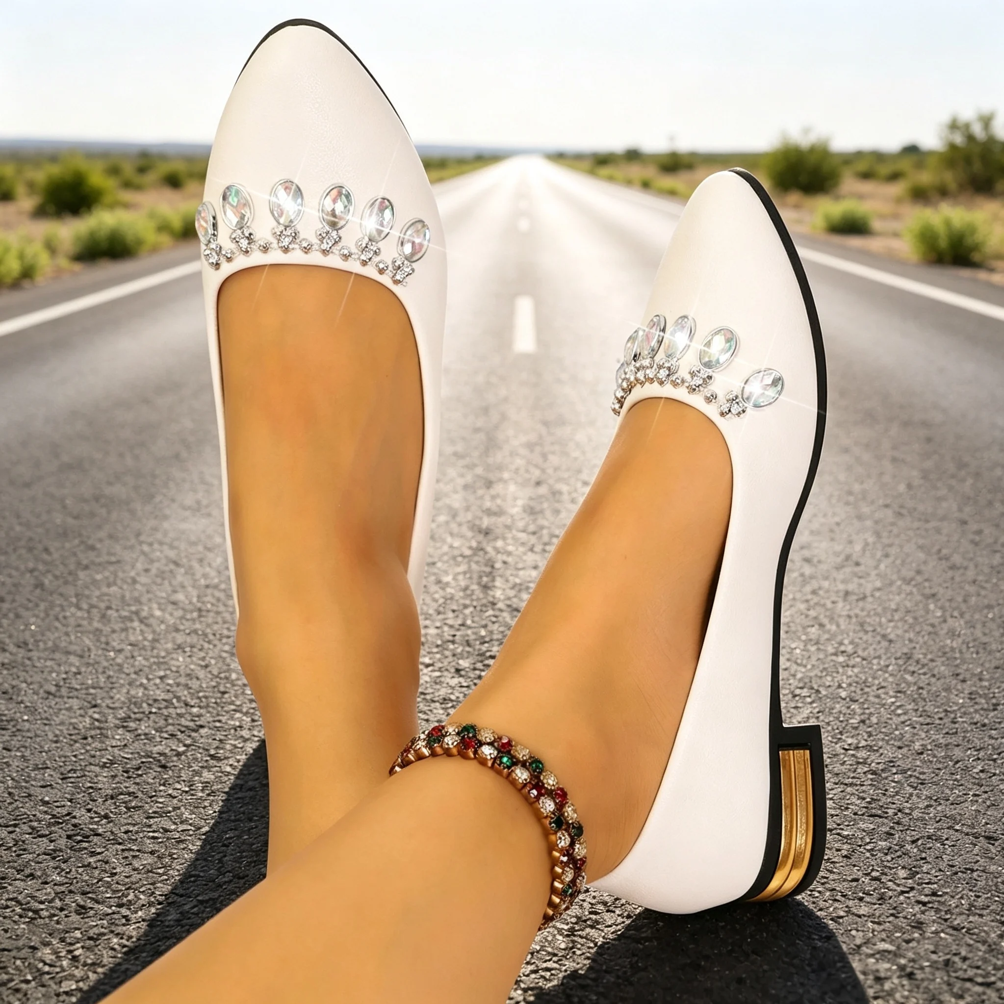 Zapatos Planos de Mujer con Pu - Women Fashion Show reseña y precio
