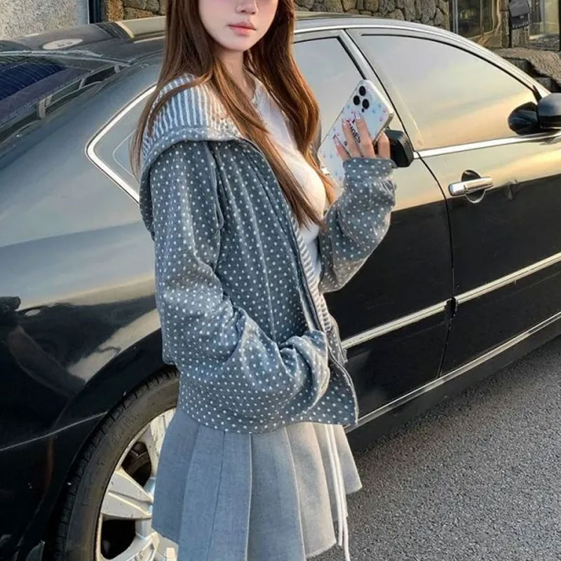 Sudaderas con capucha coreanas - Women'S Fashion Zip Up Hoodies reseña y precio