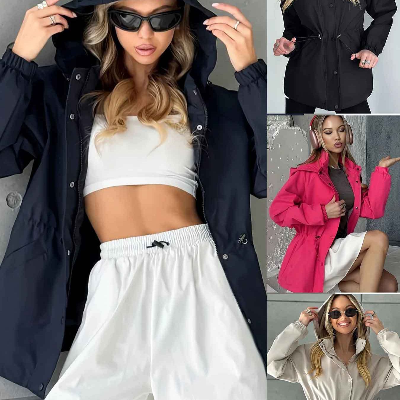 Nueva Chaqueta Cortavientos Am - Women'S Fashion Jackets Amazon reseña y precio