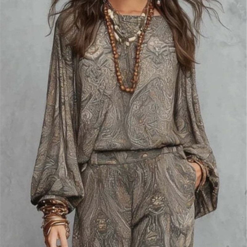 Conjunto de Dos Piezas con Est - Women'S Fashion Essentials reseña y precio