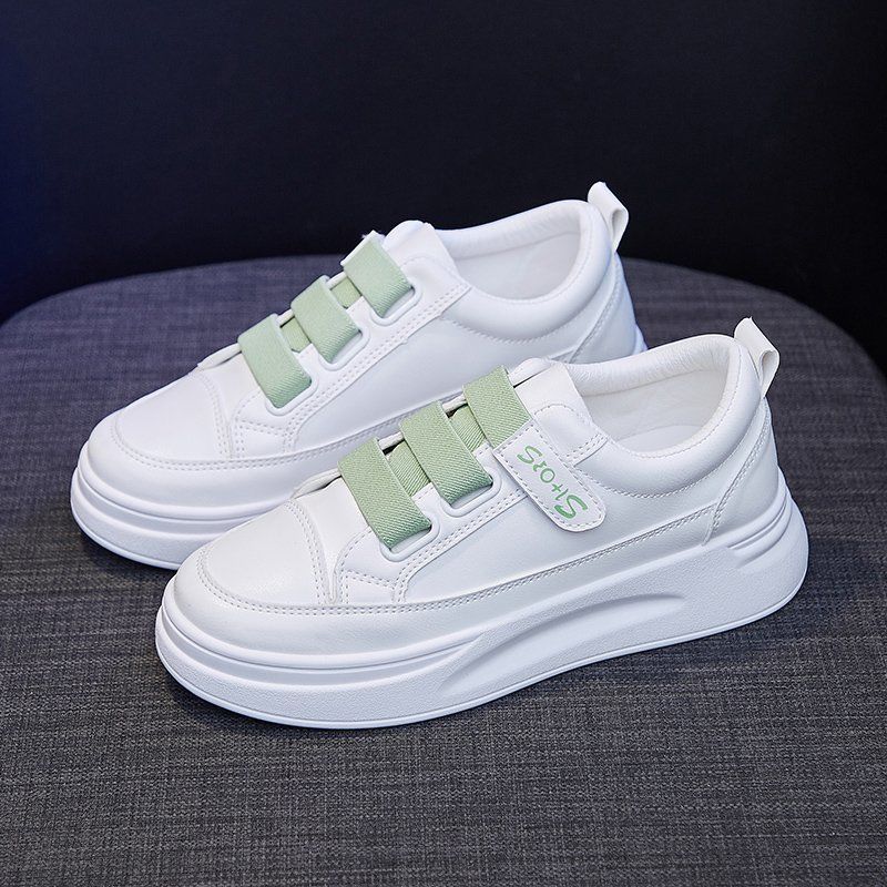 Zapatillas altas blancas para  - Women'S Fashion Velcro Sneakers reseña y precio