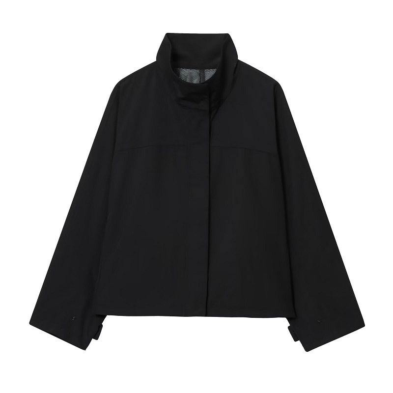 MUJER cortavientos negro para  - Women'S Fashion Bomber Jacket reseña y precio