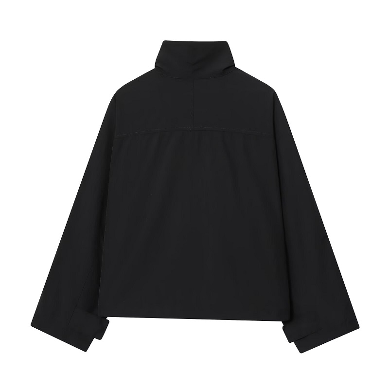 MUJER cortavientos negro para  - Women'S Fashion Bomber Jacket reseña y precio