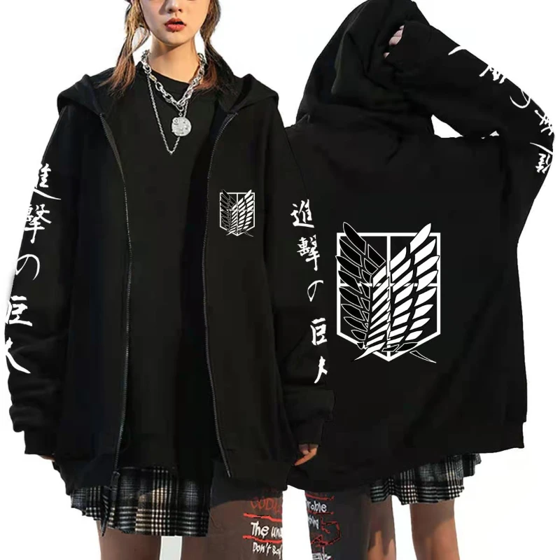 Sudadera con capucha de Anime  - Women'S Fashion Zip Up Hoodies reseña y precio