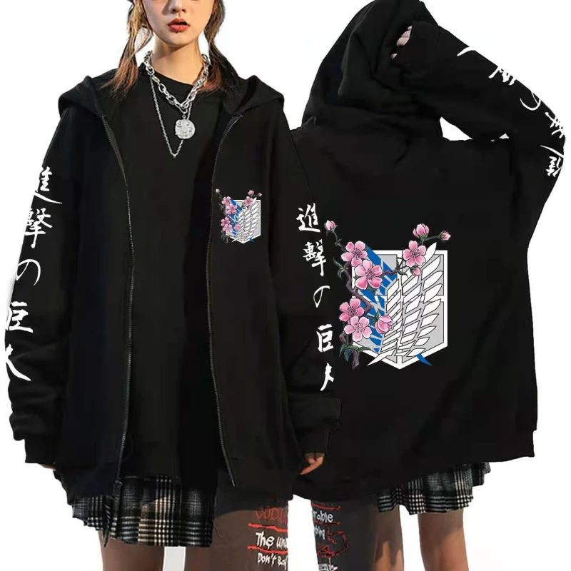 Sudadera con capucha de Anime  - Women'S Fashion Zip Up Hoodies reseña y precio