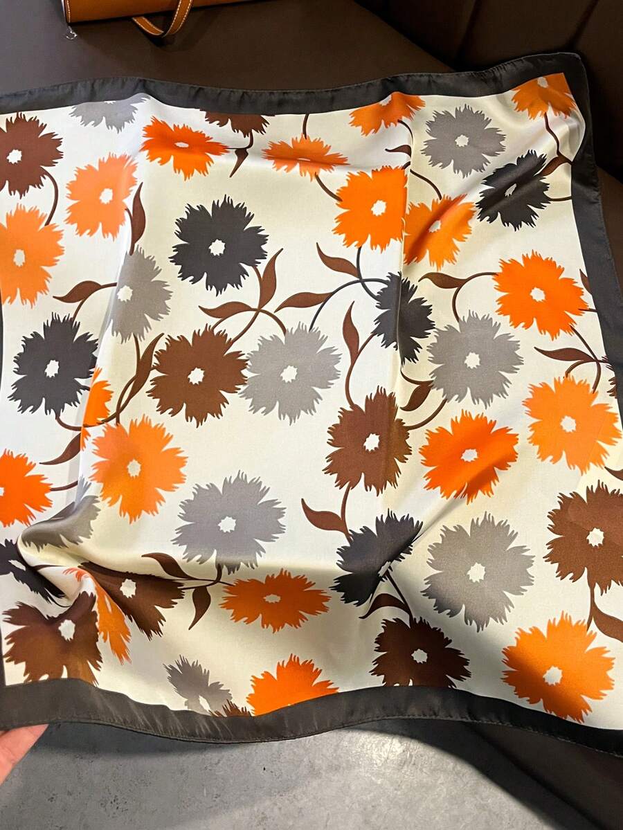 1 pañuelo floral naranja nuevo - Women'S Fashion Essentials reseña y precio