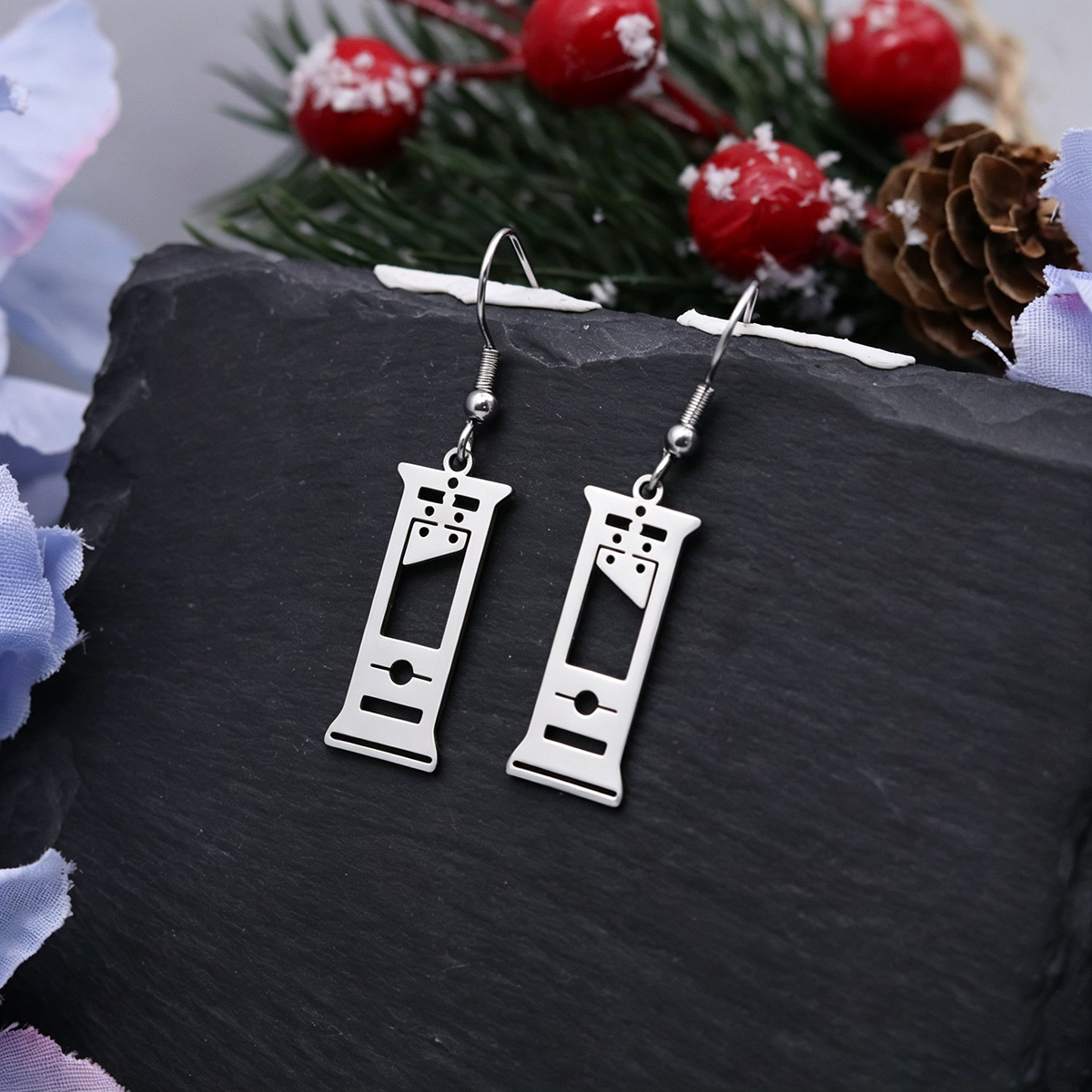Pendientes colgantes de acero  - Women'S Fashion Revolution reseña y precio