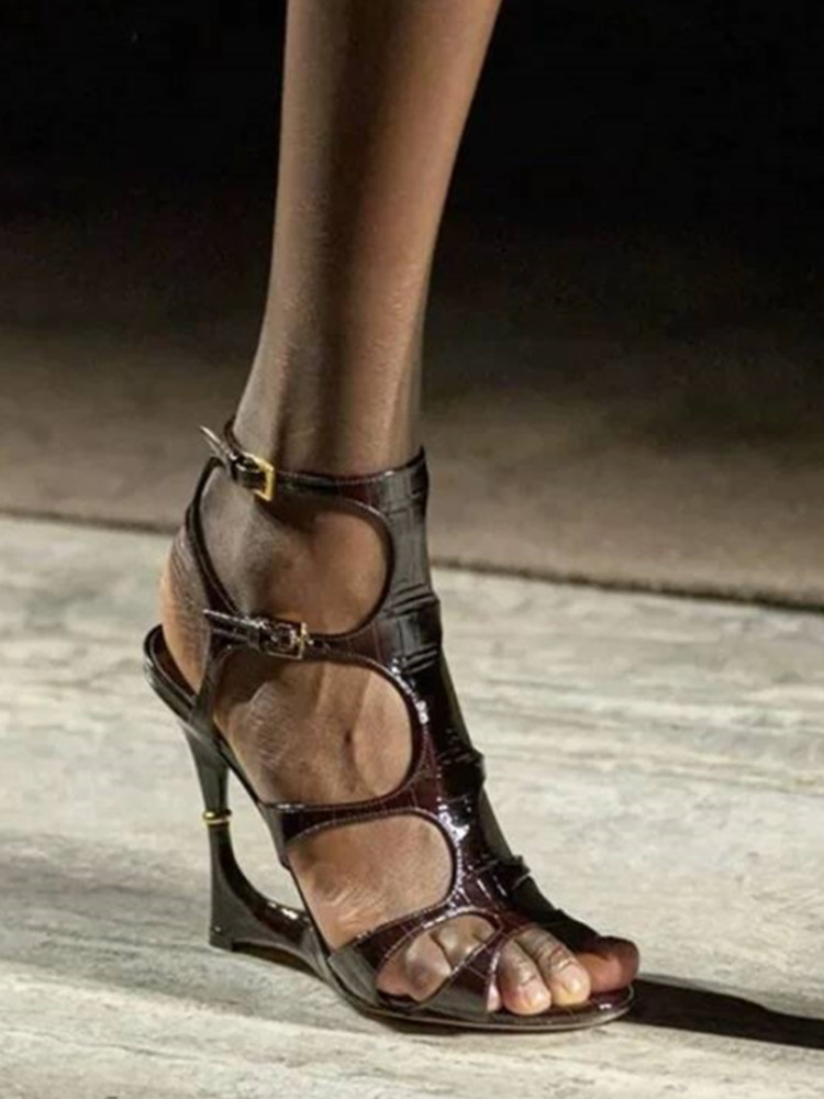 Sandalias Romanas de Tacón Alt - Women Fashion Show reseña y precio