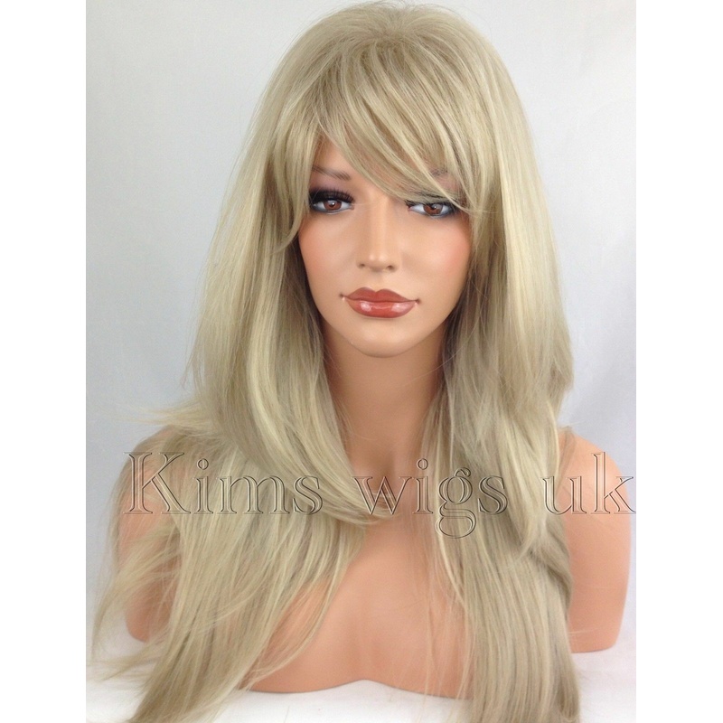 Peluca de Cabello Largo Rubio  - Women Fashion Uk reseña y precio