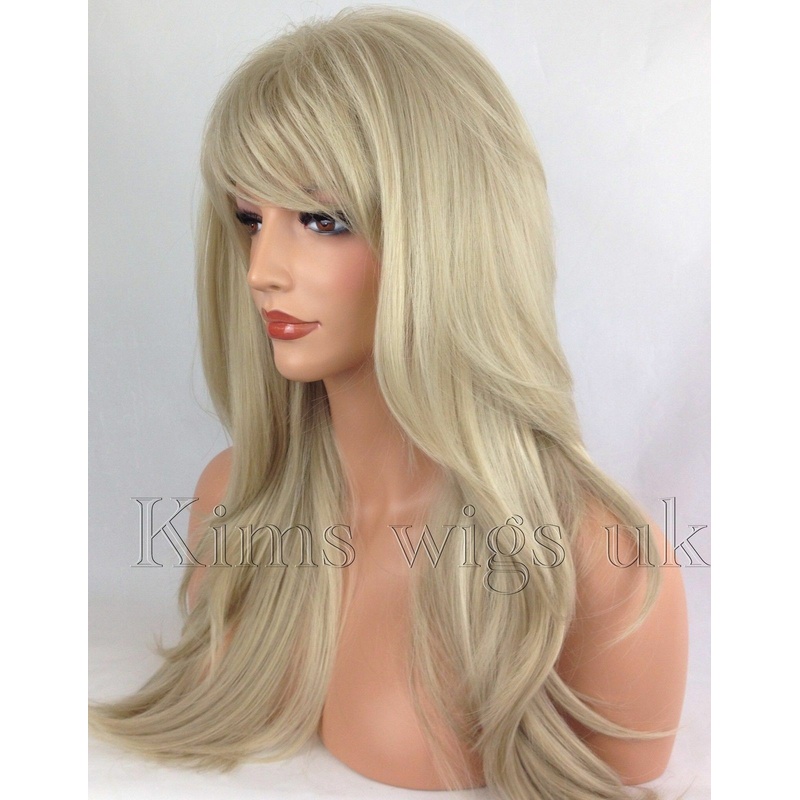Peluca de Cabello Largo Rubio  - Women Fashion Uk reseña y precio