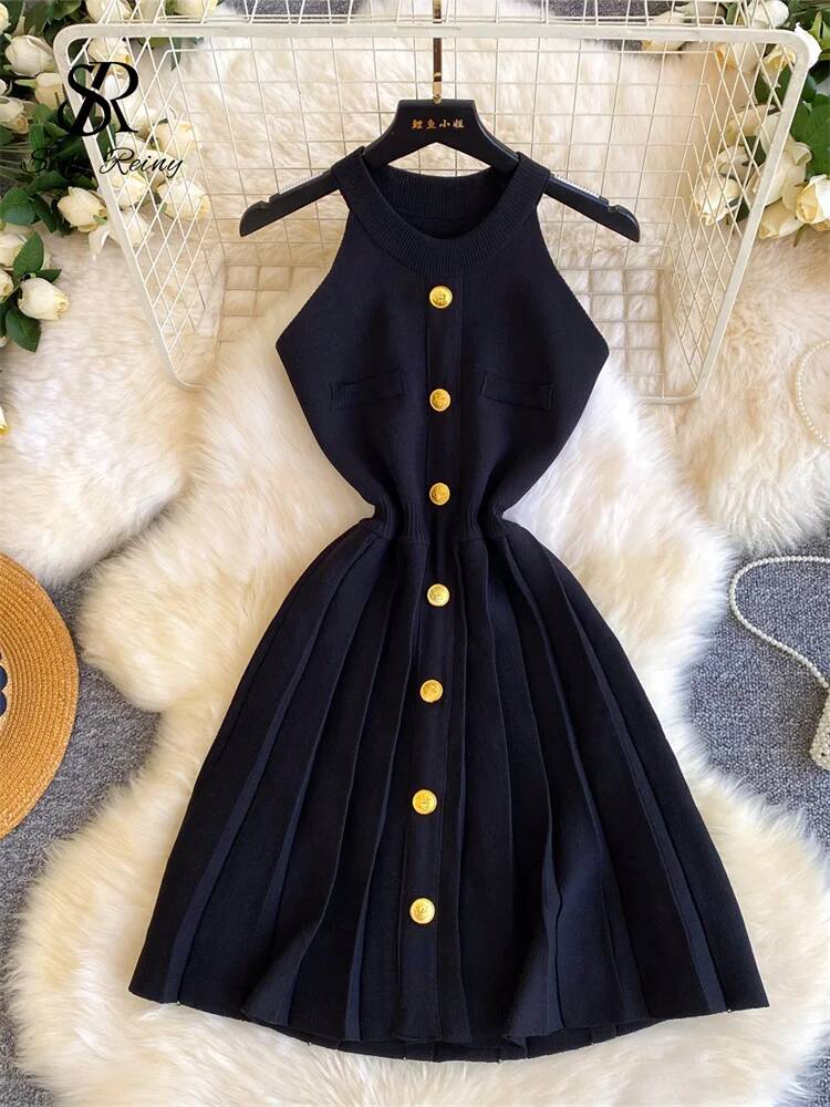 Vestidos de trabajo Halter con - Women'S Fashion In The 1950S reseña y precio