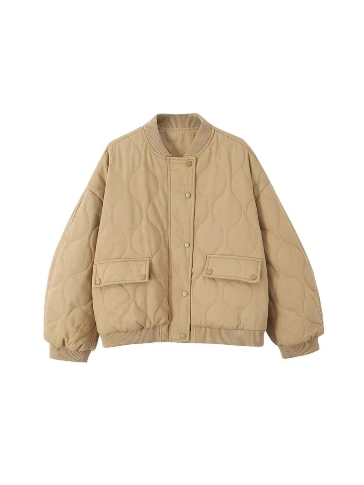 Chaquetas Bomber acolchadas gr - Women'S Fashion Bomber Jacket reseña y precio