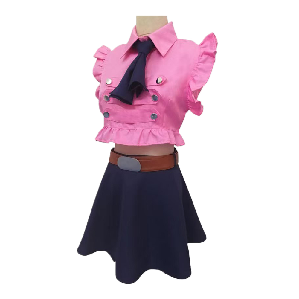 Disfraz de Cosplay de Elizabet - Belted Shirt Dress reseña y precio