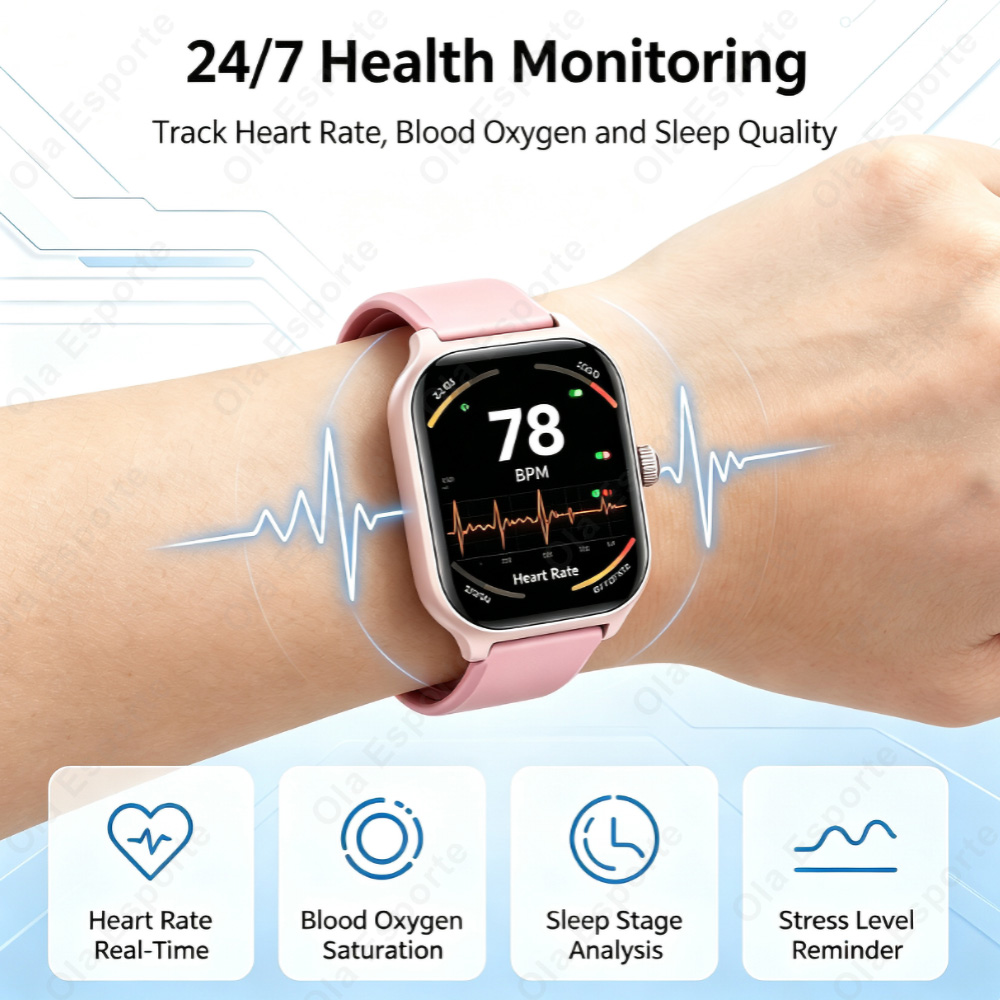 Reloj Inteligente Plus para Ho - Women Fashion Zone reseña y precio