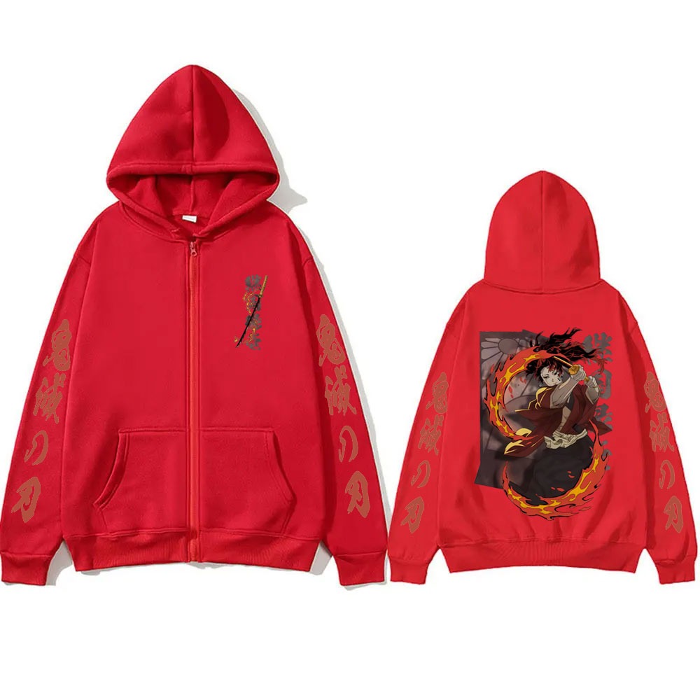 Nuevo Demon Slayer Tsugikuni Y - Women'S Fashion Zip Up Hoodies reseña y precio