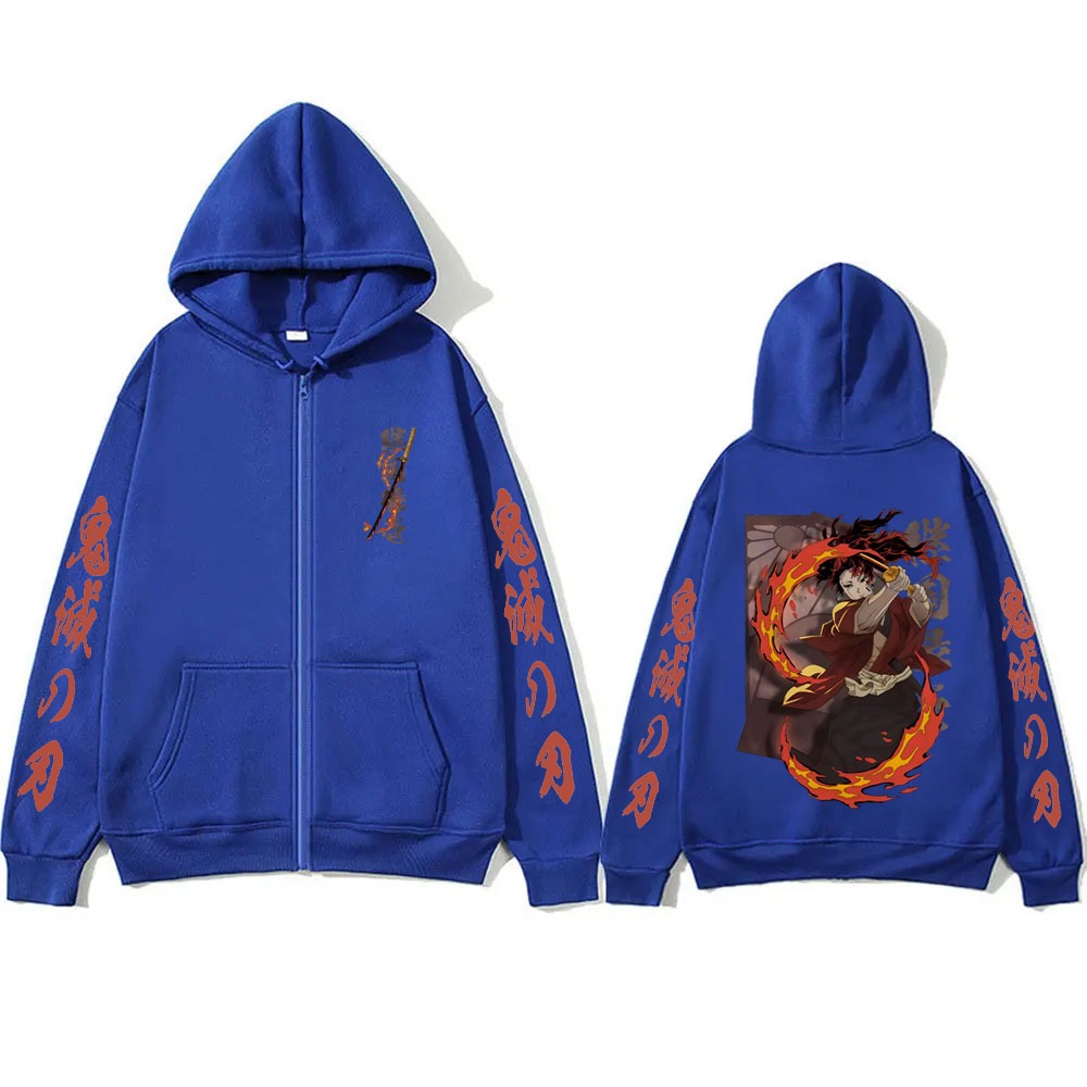 Nuevo Demon Slayer Tsugikuni Y - Women'S Fashion Zip Up Hoodies reseña y precio