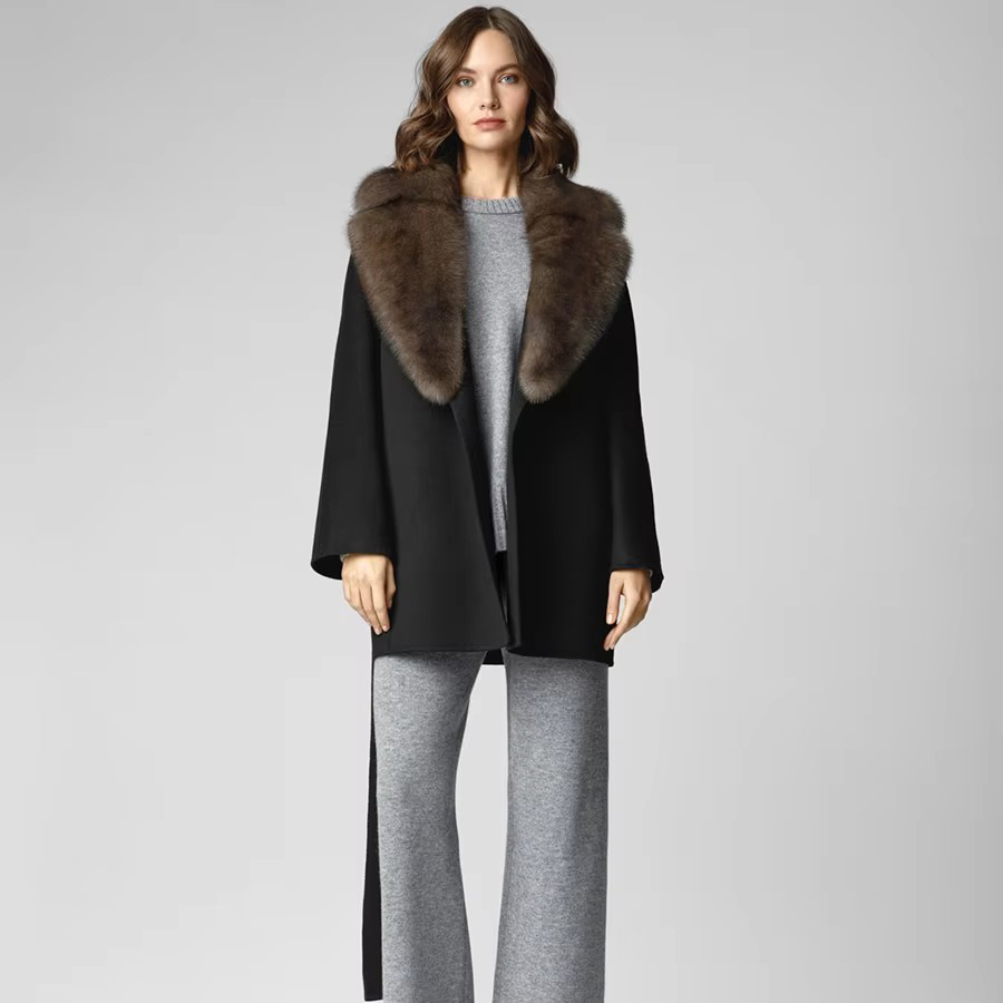 Chaqueta de piel de zorro natu - Women'S Fashion Bomber Jacket reseña y precio