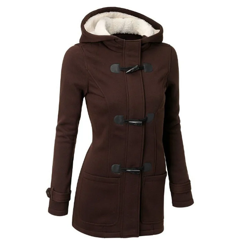 Chaqueta con botones de cuerno - Women'S Fashion Jackets Amazon reseña y precio