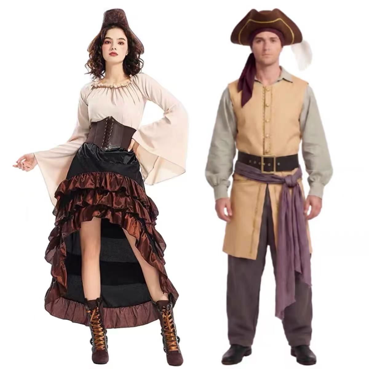 Disfraz de Pirata del Capitán  - Belted Shirt Dress reseña y precio